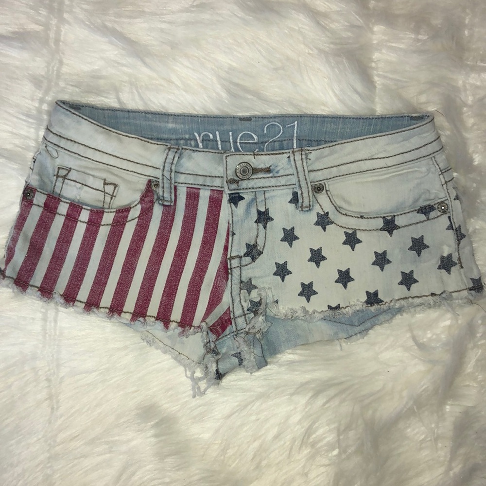 American Flag Shorts